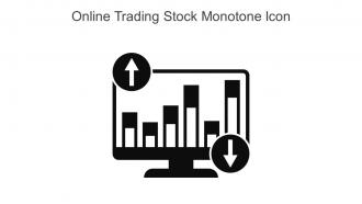 Online Trading Stock Monotone Icon In Powerpoint Pptx Png And Editable Eps Format