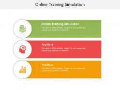 Online training simulation ppt powerpoint presentation inspiration cpb