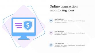 Online Transaction Monitoring Icon