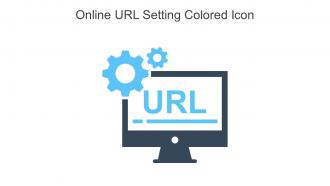 Online URL Setting Colored Icon In Powerpoint Pptx Png And Editable Eps Format