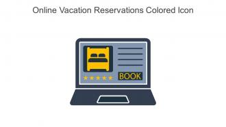 Online Vacation Reservations Colored Icon In Powerpoint Pptx Png And Editable Eps Format