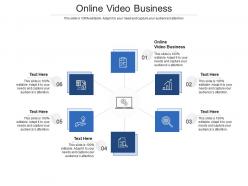 Online video business ppt powerpoint presentation infographics guide cpb