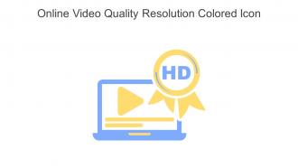 Online Video Quality Resolution Colored Icon In Powerpoint Pptx Png And Editable Eps Format