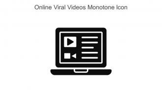 Online Viral Videos Monotone Icon In Powerpoint Pptx Png And Editable Eps Format