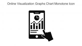 Online Visualization Graphs Chart Monotone Icon In Powerpoint Pptx Png And Editable Eps Format