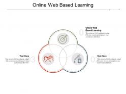 Online web based learning ppt powerpoint presentation summary introduction cpb