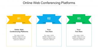 Online Web Conferencing Platforms Ppt Powerpoint Presentation Ideas Designs Cpb