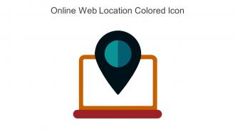 Online Web Location Colored Icon In Powerpoint Pptx Png And Editable Eps Format