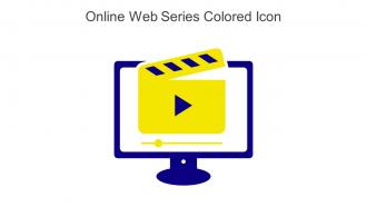 Online Web Series Colored Icon In Powerpoint Pptx Png And Editable Eps Format