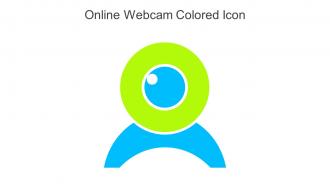 Online Webcam Colored Icon In Powerpoint Pptx Png And Editable Eps Format