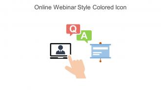 Online Webinar Style Colored Icon In Powerpoint Pptx Png And Editable Eps Format
