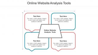 Online website analysis tools ppt powerpoint presentation professional guide cpb