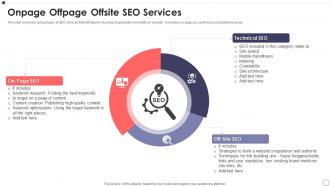 Onpage Offpage Offsite Seo Services