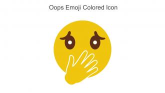 Oops Emoji Colored Icon In Powerpoint Pptx Png And Editable Eps Format
