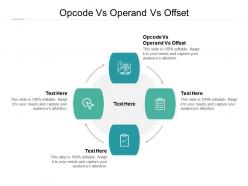 Opcode vs operand vs offset ppt powerpoint presentation ideas backgrounds cpb