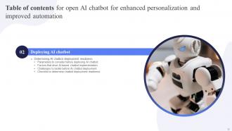 Open AI Chatbot For Enhanced Personalization And Improved Automation AI CD V Ideas Slides