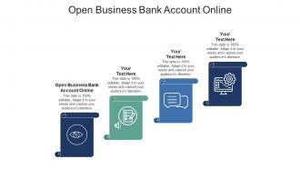 Open business bank account online ppt powerpoint presentation gallery template