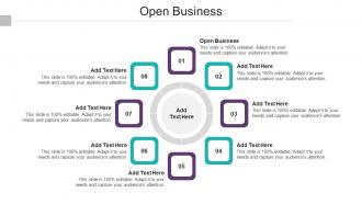 Open Business In Powerpoint And Google Slides Cpb