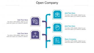 Open Company Ppt Powerpoint Presentation Ideas Example Topics Cpb
