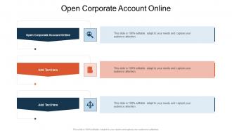 Open Corporate Account Online In Powerpoint And Google Slides Cpb