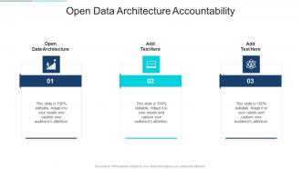 Open Data Architecture Accountability In Powerpoint And Google Slides Cpb