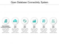 Open database connectivity system ppt powerpoint presentation portfolio format cpb