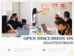 Open discussion on analytics image