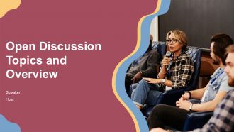 Open Discussion Topics And Overview PPT Information ACP