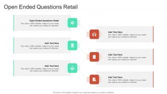 Open Ended Questions Retail In Powerpoint And Google Slides Cpb