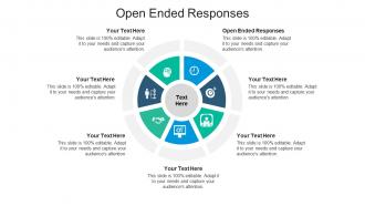 Open ended responses ppt powerpoint presentation infographic template cpb
