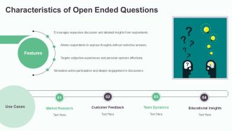 Open Ended Vs Closed Ended Questions PPT Example AT Informative Best