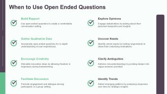 Open Ended Vs Closed Ended Questions PPT Example AT Analytical Best