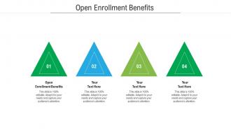 Open enrollment benefits ppt powerpoint presentation inspiration designs cpb