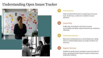 Open Issues Tracker Best Practices PPT Structure AT Analytical Downloadable