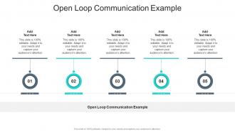 Open Loop Communication Example In Powerpoint And Google Slides Cpb