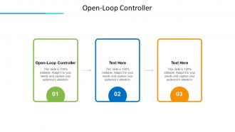 Open loop controller ppt powerpoint presentation outline show cpb