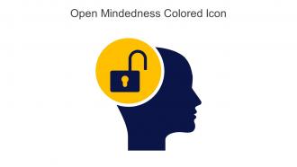 Open Mindedness Colored Icon In Powerpoint Pptx Png And Editable Eps Format