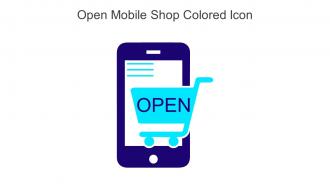 Open Mobile Shop Colored Icon In Powerpoint Pptx Png And Editable Eps Format