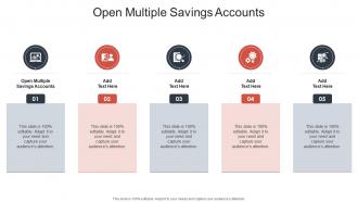 Open Multiple Savings Accounts In Powerpoint And Google Slides Cpb