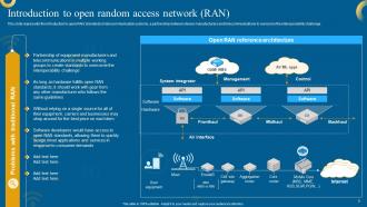 Open RAN 5G Powerpoint Presentation Slides Adaptable Analytical
