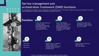 Open Ran Technology Service Management And Orchestration Framework Smo Functions