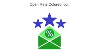 Open Rate Colored Icon In Powerpoint Pptx Png And Editable Eps Format