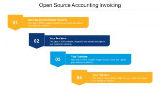 Open Source Accounting Invoicing Ppt Powerpoint Presentation Icon Clipart Images Cpb