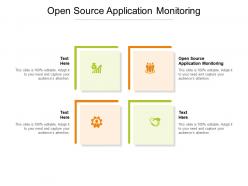 Open source application monitoring ppt powerpoint presentation gallery rules cpb