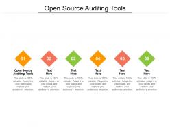 Open source auditing tools ppt powerpoint presentation portfolio slides cpb