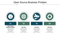 Open source business problem ppt powerpoint presentation outline picture cpb