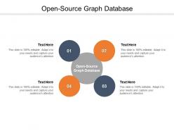 Open source graph database ppt powerpoint presentation infographics templates cpb