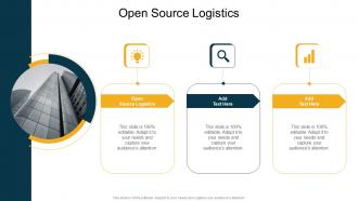 Open Source Logistics In Powerpoint And Google Slides Cpb