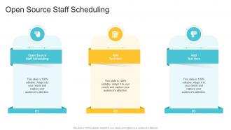 Open Source Staff Scheduling In Powerpoint And Google Slides Cpb