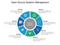 Open source systems management ppt powerpoint presentation file outline cpb